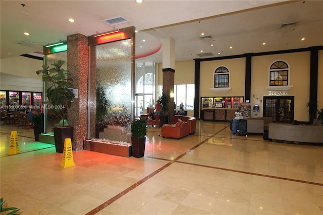 view of building lobby