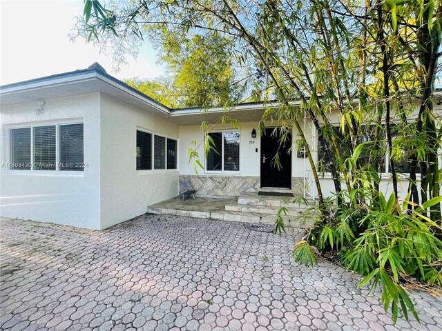 exterior space with a patio area