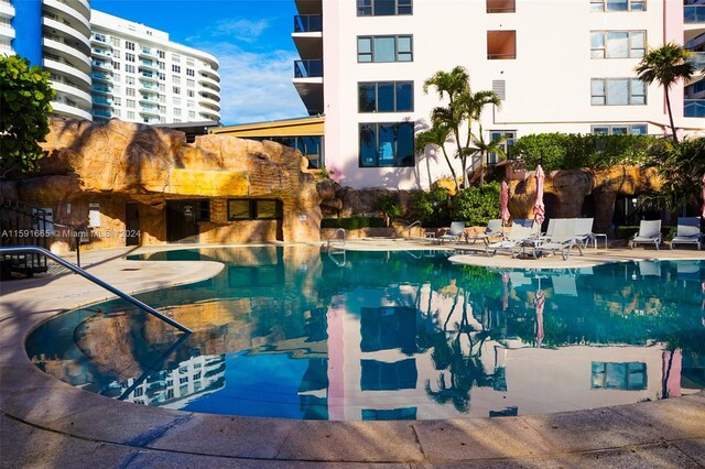 view of community pool