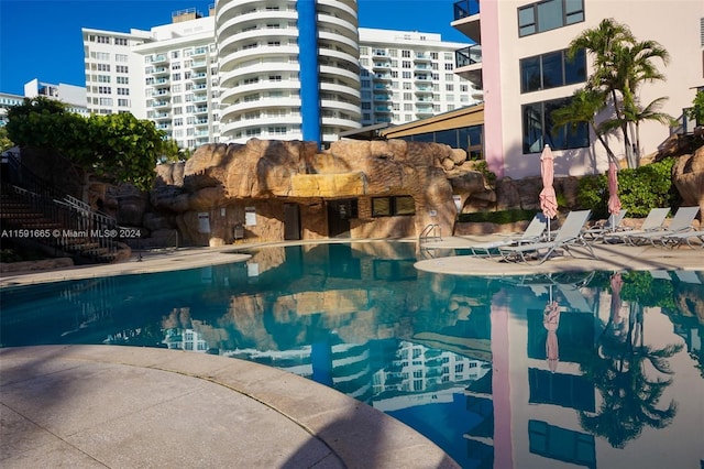 view of community pool
