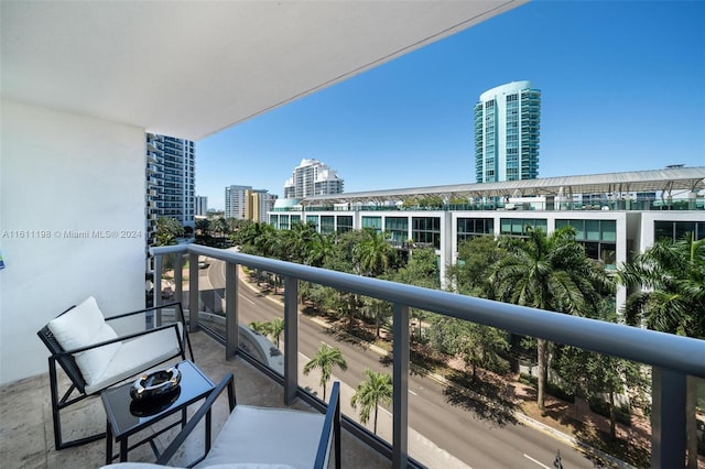 6039 Collins Ave Unit 734, Miami Beach, FL 33140 - balcony with a view of city