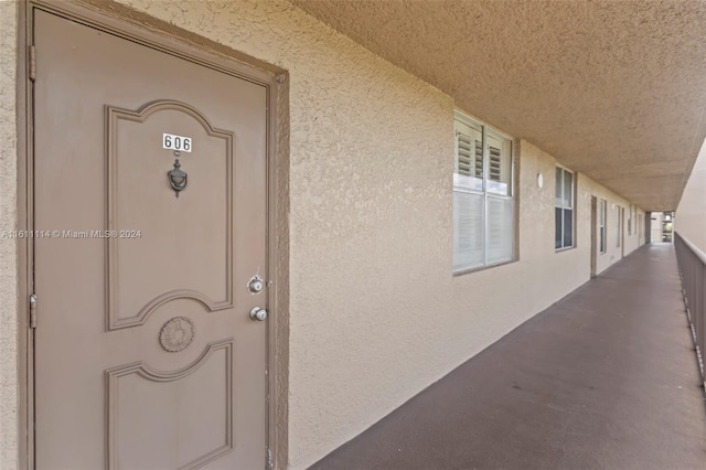 view of property entrance