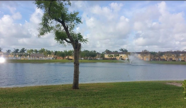 view of water feature