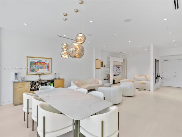 16500 Collins Ave Unit Th-8, Sunny Isles Beach, FL 33160 - dining room with recessed lighting