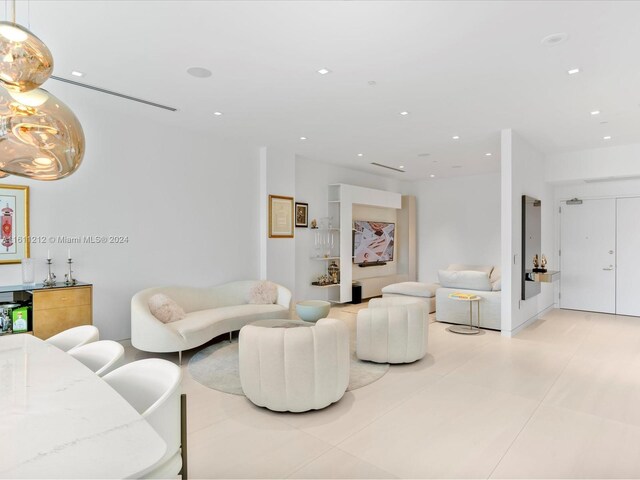 16500 Collins Ave Unit Th-8, Sunny Isles Beach, FL 33160 - living area with recessed lighting