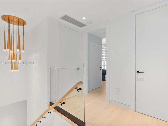 16500 Collins Ave Unit Th-8, Sunny Isles Beach, FL 33160 - corridor with light wood-style floors