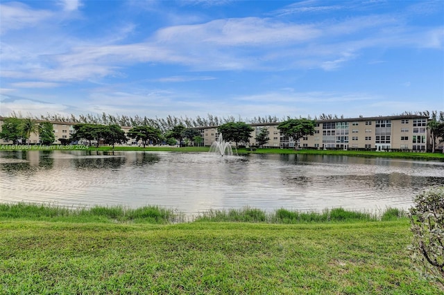 property view of water