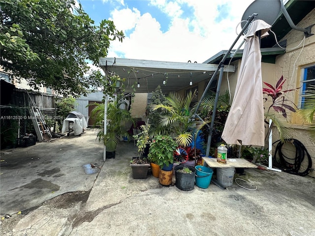 view of patio