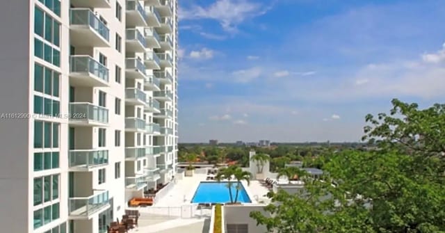 view of swimming pool