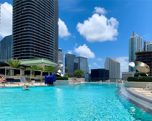 view of swimming pool