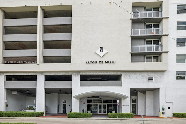 view of building exterior