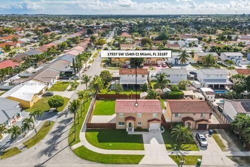 view of birds eye view of property