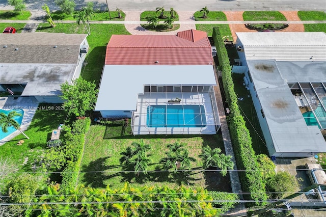 5408 Madison St, Hollywood, FL 33021 - view of subject property with a pool