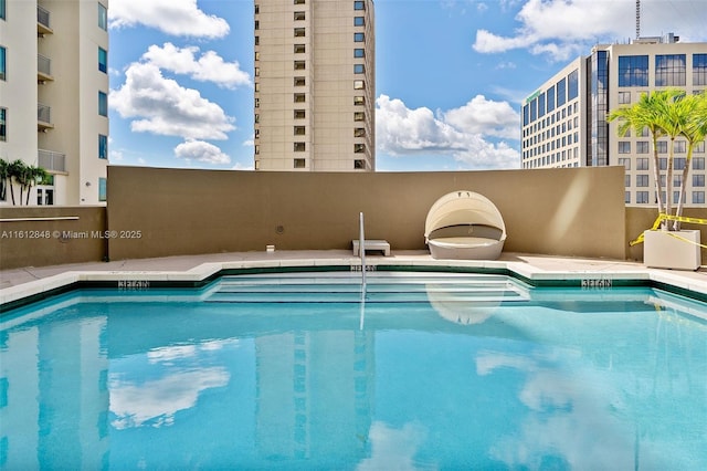 view of swimming pool