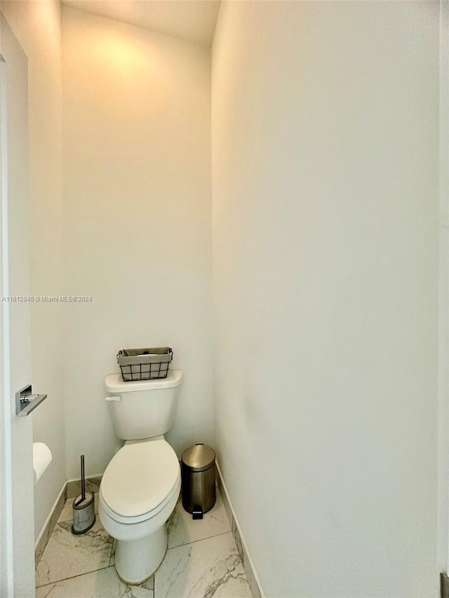 bathroom with toilet