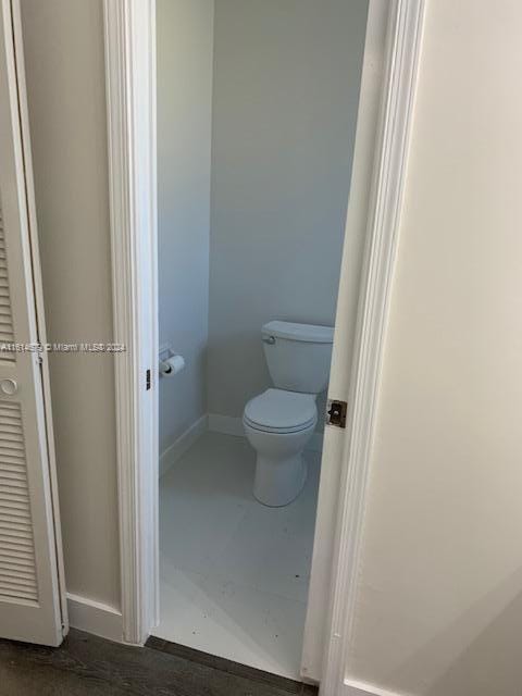 bathroom with toilet