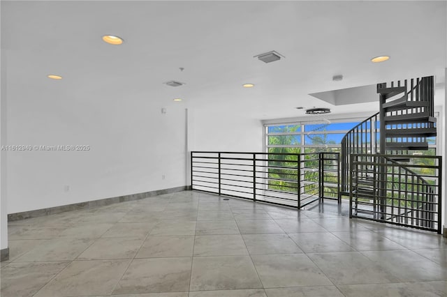 421 Meridian Ave Unit 16, Miami Beach, FL 33139 - unfurnished room featuring recessed lighting and baseboards