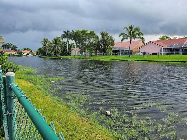 property view of water