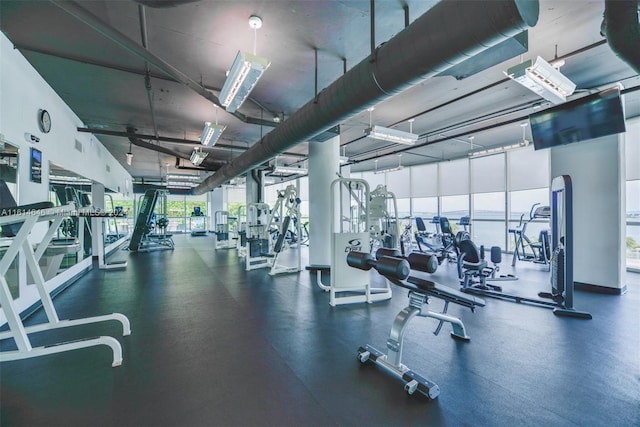 2101 Brickell Ave Unit 2009, Miami, FL 33129 - view of workout area