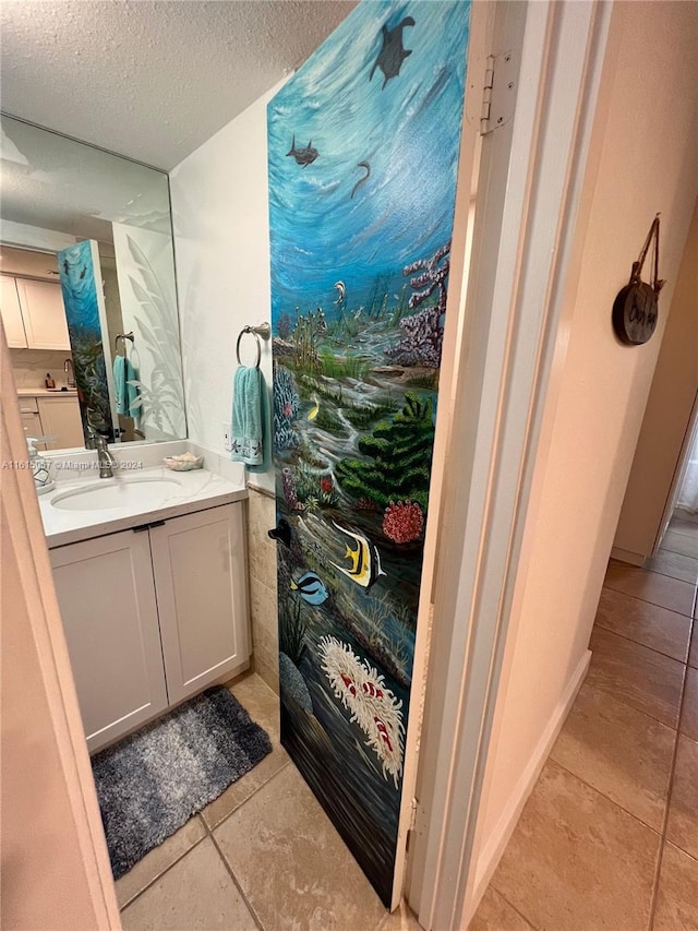 room details with a tile shower