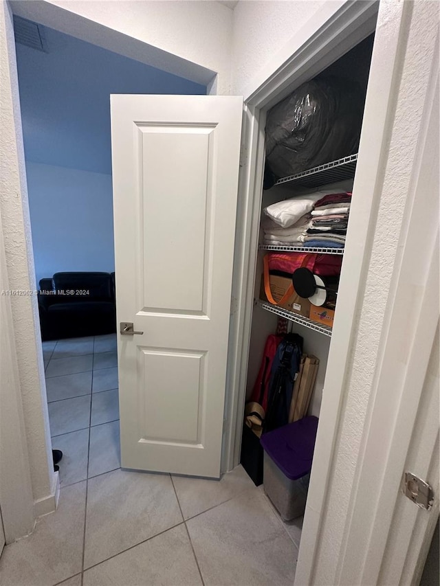 closet with visible vents