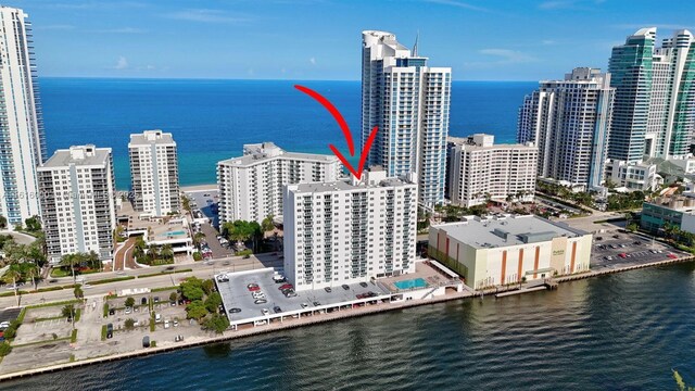 3000 S Ocean Dr Unit 206, Hollywood, FL 33019 - city view featuring a large body of water