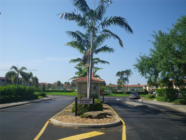 view of street