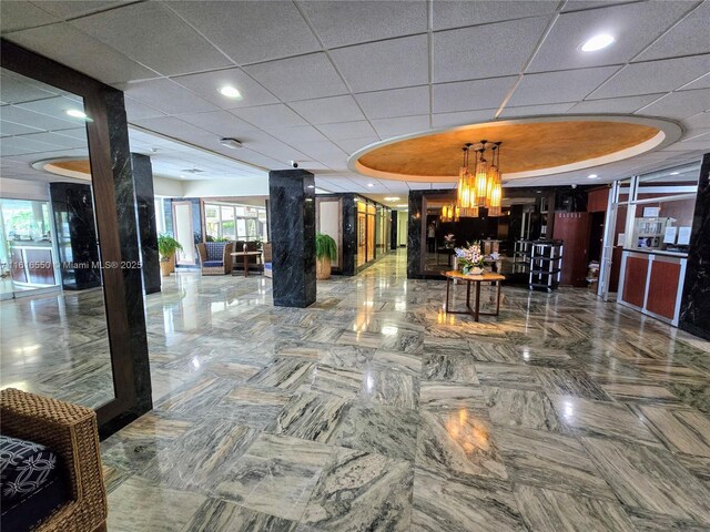 view of community lobby