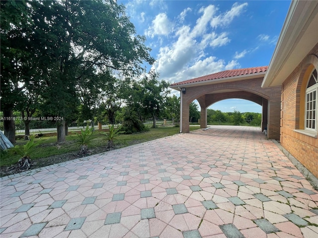 view of patio