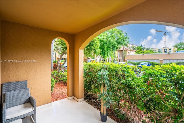 view of patio