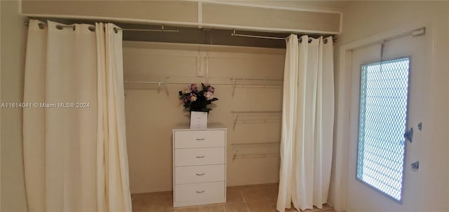 view of closet