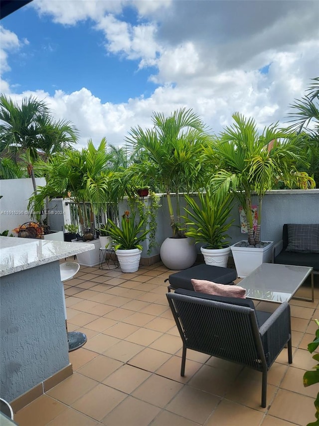view of patio