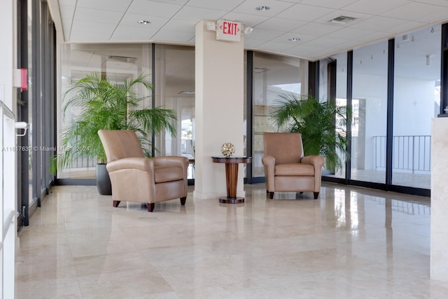 view of community lobby