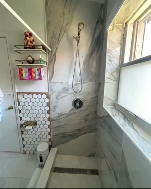 bathroom featuring tile patterned floors