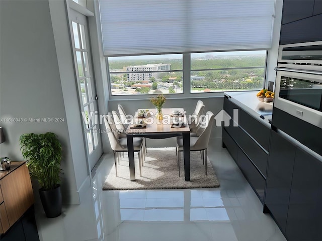 interior space featuring tile patterned floors