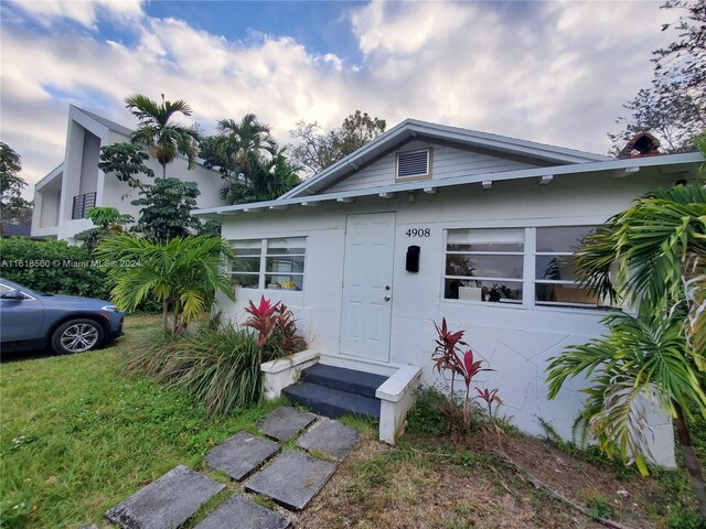 view of bungalow