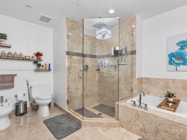 bathroom featuring tiled tub