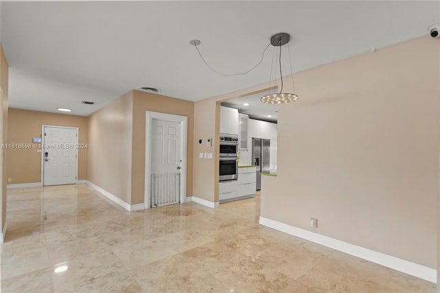 1154 Jefferson St, Hollywood, FL 33019 - empty room with baseboards, visible vents, and recessed lighting