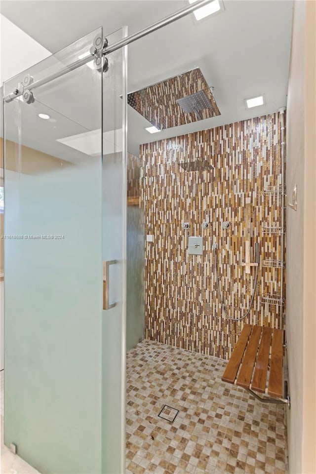 1154 Jefferson St, Hollywood, FL 33019 - full bath featuring a stall shower