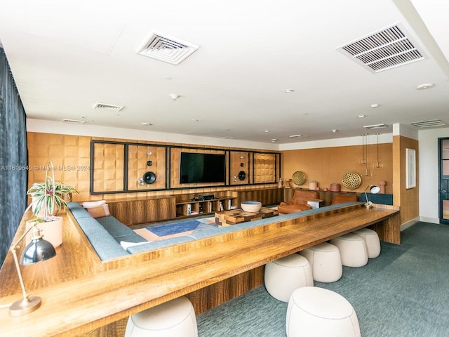 121 NE 34th St Unit 1014, Miami, FL 33137 - game room with dark carpet