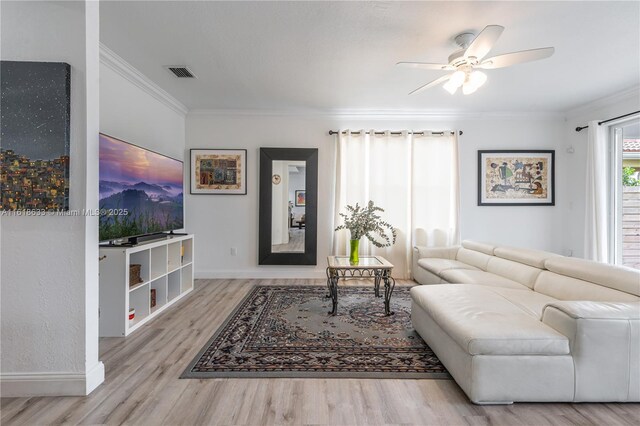 unfurnished dining area featuring light hardwood / wood-style flooring and crown molding