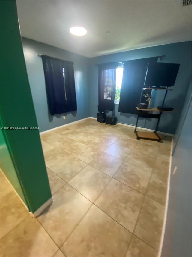 interior space featuring tile patterned floors