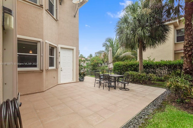 view of patio / terrace