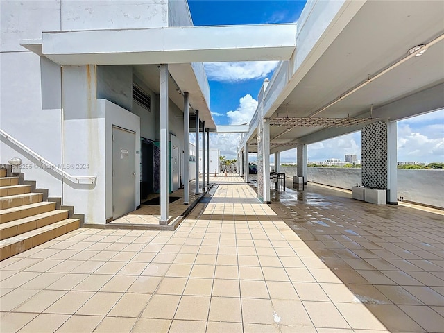 exterior space with a patio