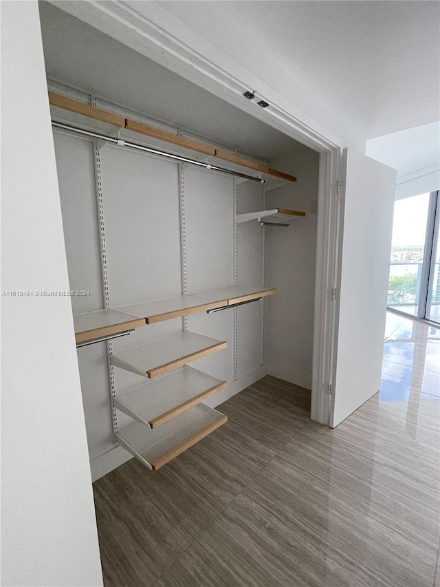 view of closet