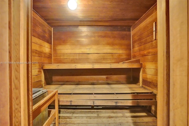 view of sauna / steam room