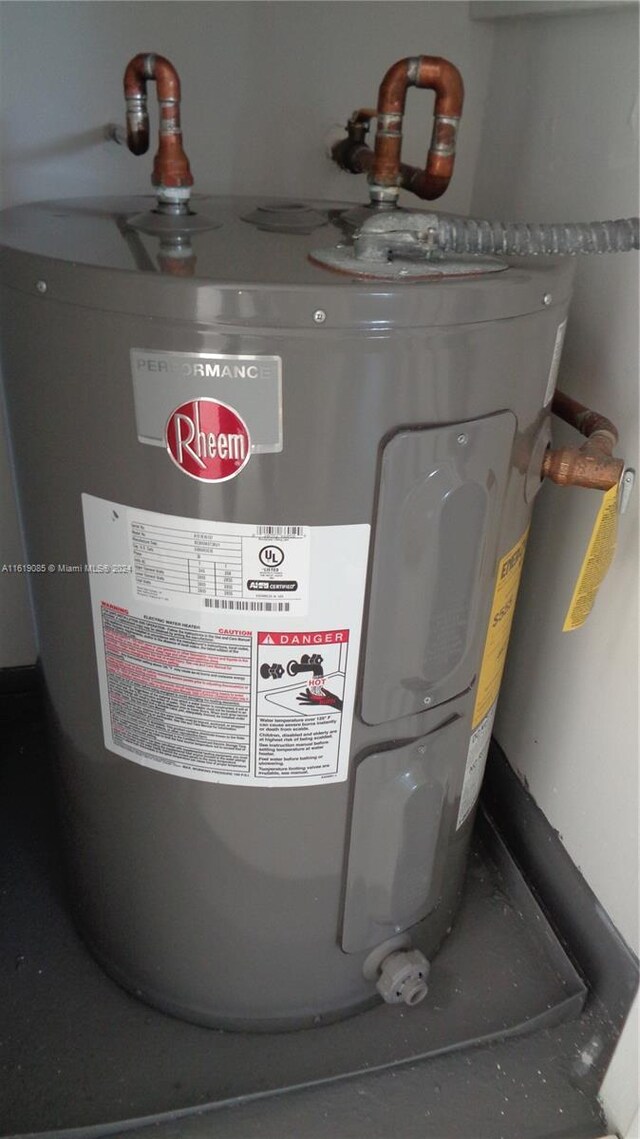 utilities with water heater