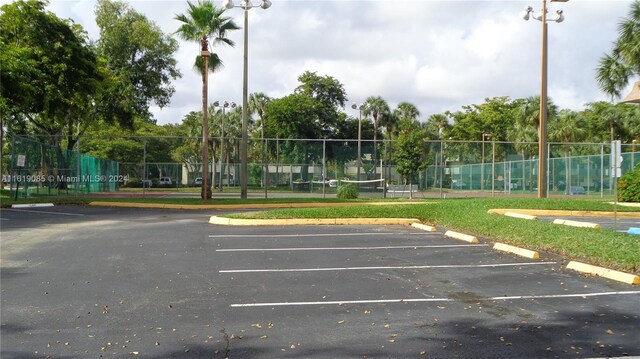 view of car parking