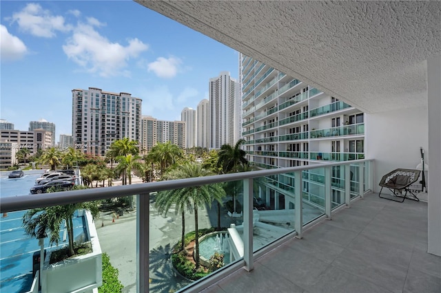 100 Bayview Dr Unit 430, Sunny Isles Beach, FL 33160 - balcony with a city view