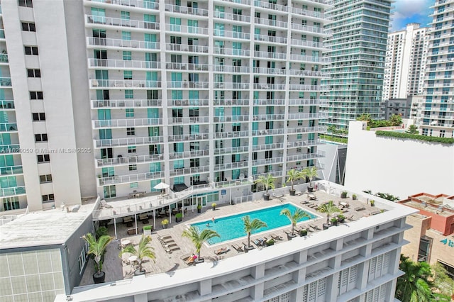 1250 S Miami Ave Unit 812, Miami, FL 33130 - exterior space featuring a view of city